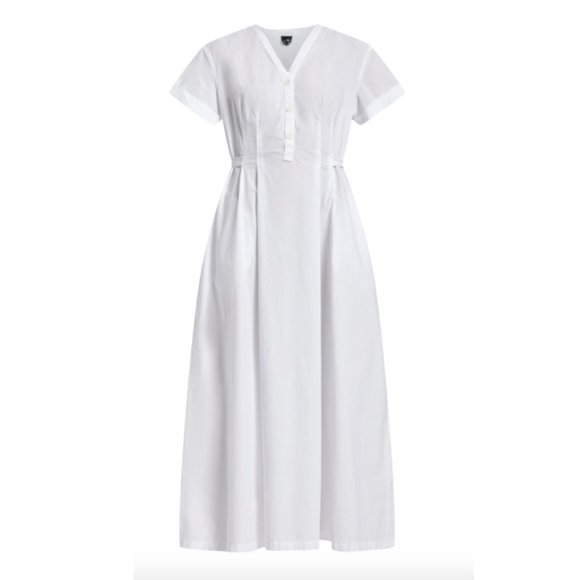 NWT Aspesi Cotton Empire Dress - Picture 1 of 5